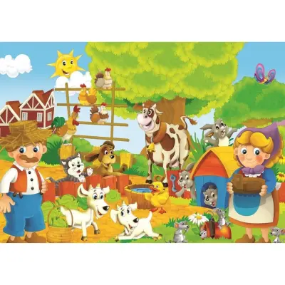 Art Kids Çiftlik Hayatı 35+60 Parça Puzzle - 3
