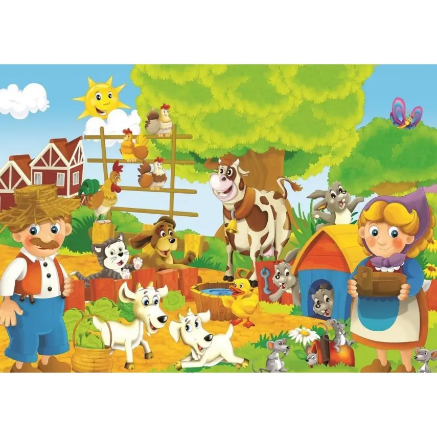 Art Kids Çiftlik Hayatı 35+60 Parça Puzzle - 3