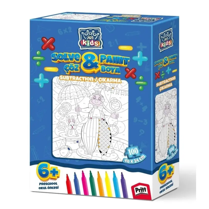 Art Kids Çöz Boya Çıkarma - 1