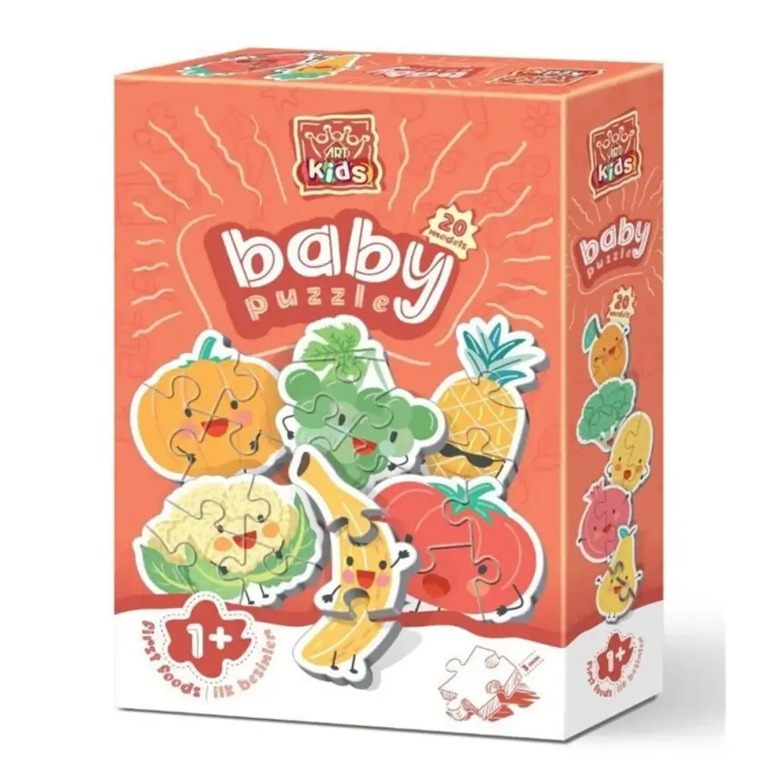 Art Kids İlk Besinler Baby Puzzle 57 Parça - 1