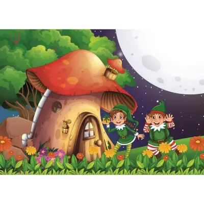 Art Kids Mantar Ev 24+35 Parça Puzzle - 3