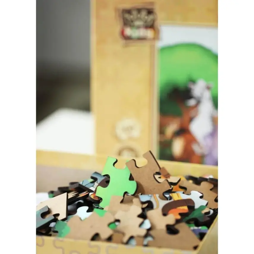 Art Kids Meraklı Kampçılar Ahşap Puzzle 25 Parça - 2