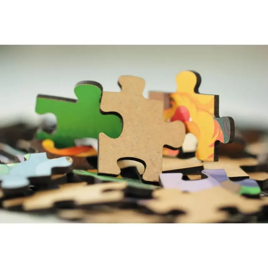 Art Kids Meraklı Kampçılar Ahşap Puzzle 25 Parça - 5