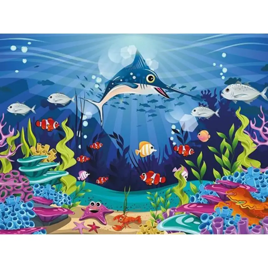 Art Kids Okyanus Trafiği Ahşap Puzzle 100 Parça - 2