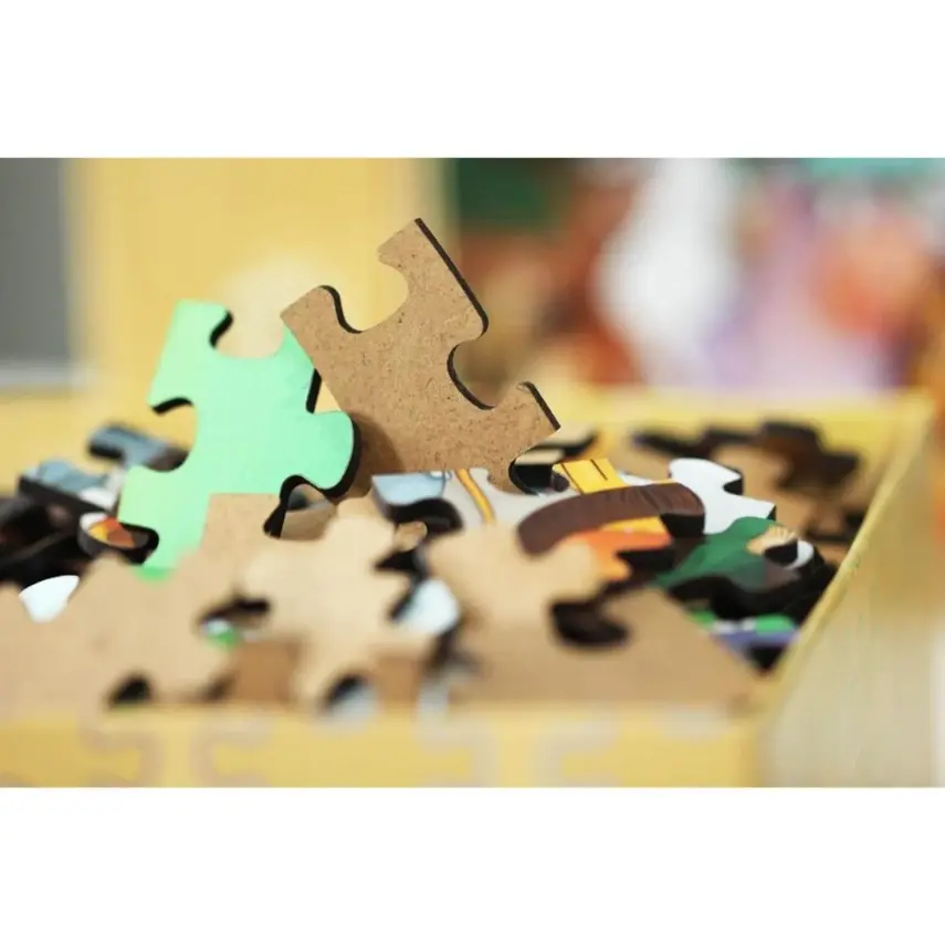 Art Kids Orman Okulu Ahşap Puzzle 100 Parça - 5