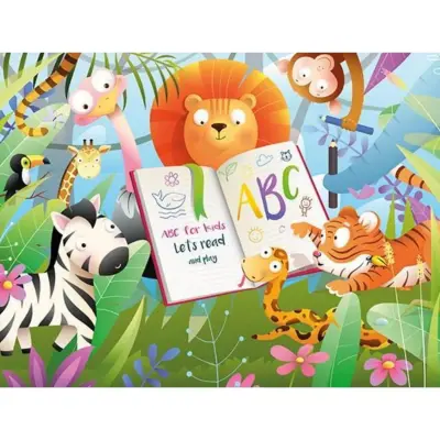 Art Kids Orman Okulu Ahşap Puzzle 100 Parça - 2