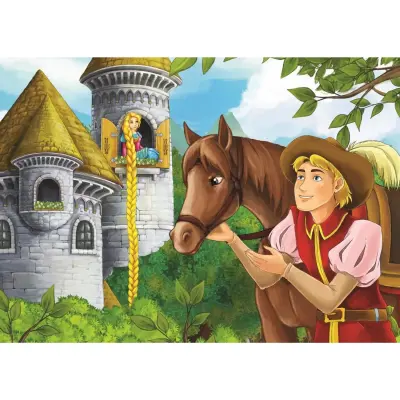 Art Kids Şatodaki Kız 150 Parça Puzzle (1)