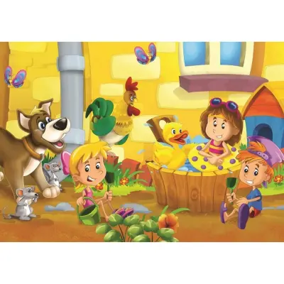Art Kids Tatil Keyfi 35+60 Parça Puzzle (1)