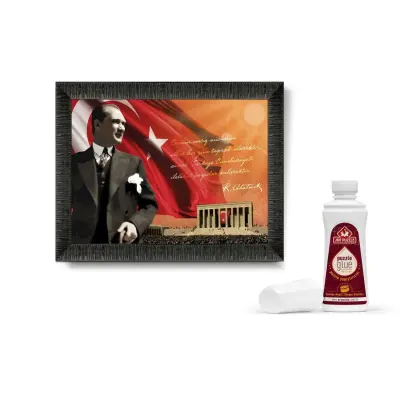 Art Puzzle Atatürk Ve Anıtkabir 1000 Parça Çerçeveli Puzzle (1)