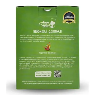 Aşçı Anne Brokoli Çorbası 150 gr (1)