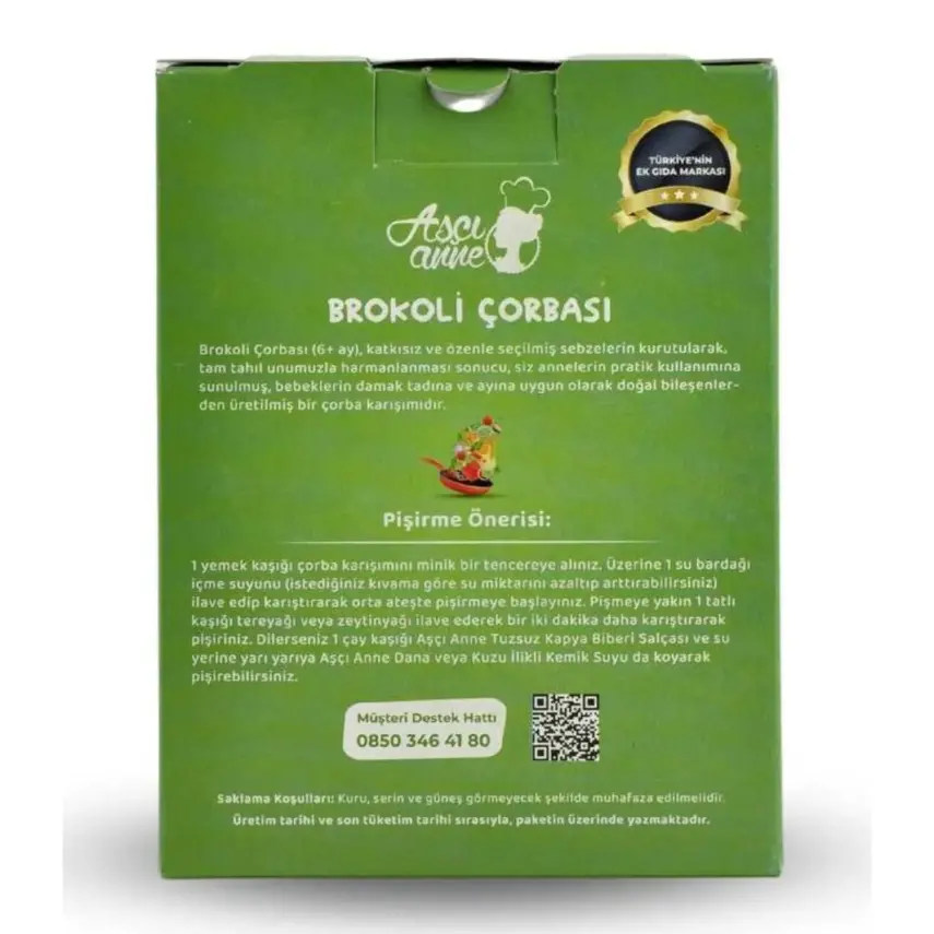 Aşçı Anne Brokoli Çorbası 150 gr - 2