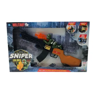 Askerli Tüfek Pilli Sesli Hareketli (1)