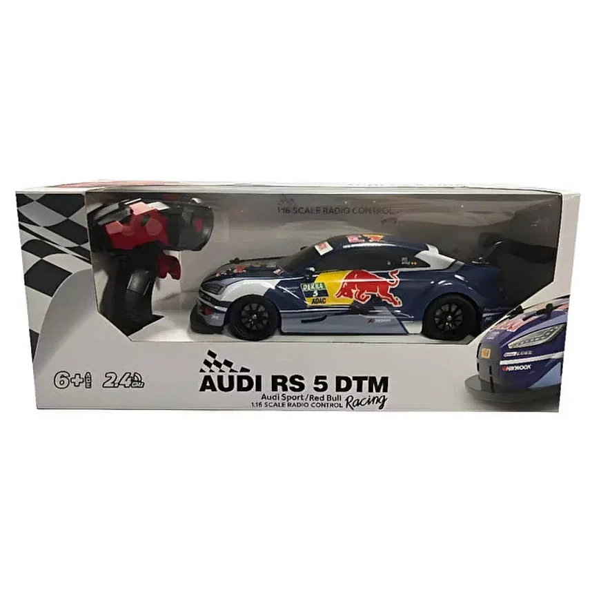 Audi Rs 5 Dtm Işıklı Ve Usb Kablolu Uzaktan Kumandalı Yarış Arabası 1:16 - 4
