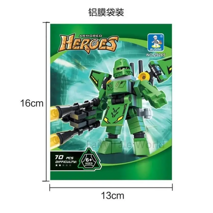 Ausini Heroes Set 70 Parça - 1
