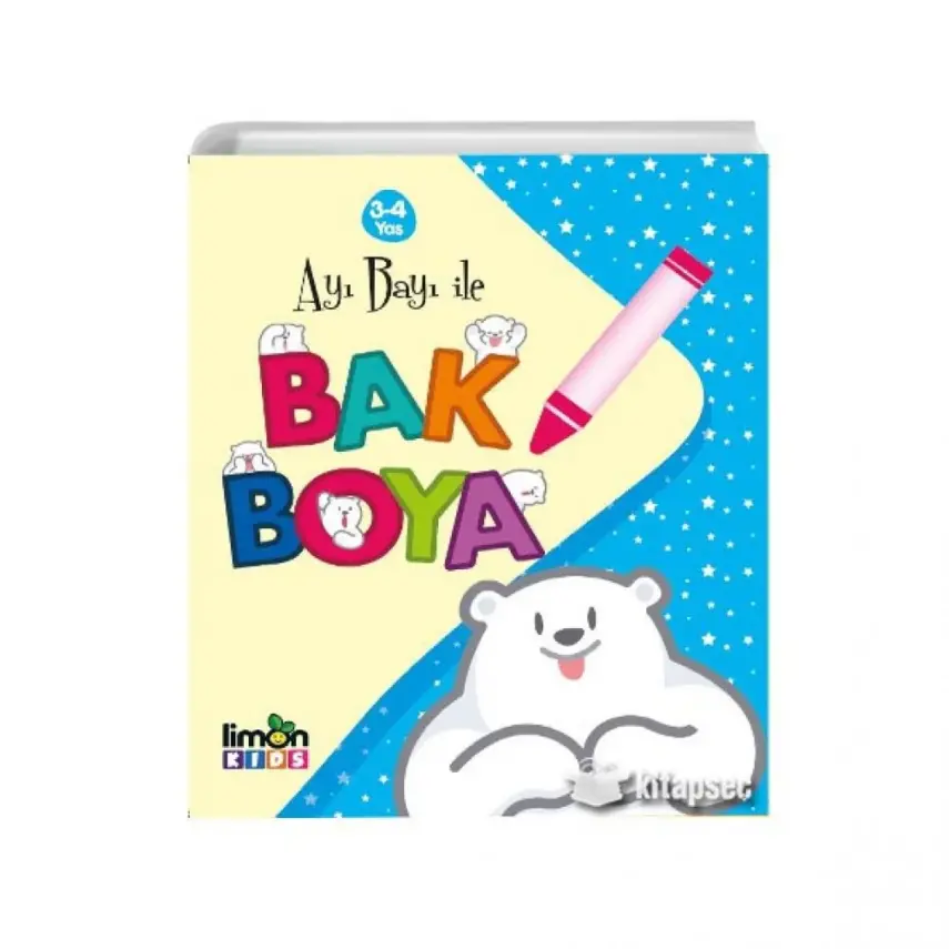 Ayı Bayı İle Bak Boya 3-4 Yaş - 1