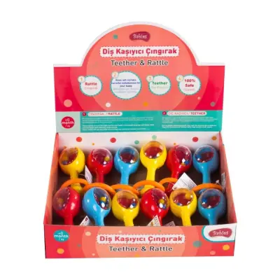 Babies Marakas Diş Kaşıyıcı Çıngırak - 2