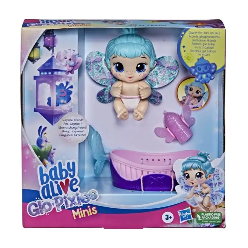 Baby Alive Glopixies Minik Peri Bebek Aqua Flutter - 7