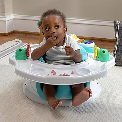 Baby Einstein SuperSeat Touch of Tunes 3 in 1 Portatif Mama Sandalyesi Beyaz (1)