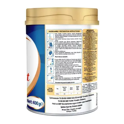 Baby Goat 3 Keçi Devam Sütü Maması 400 gr (1)