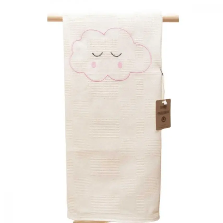 Baby Mammas Pike Ekru - Pembe Bulutlu 80x90cm - 1