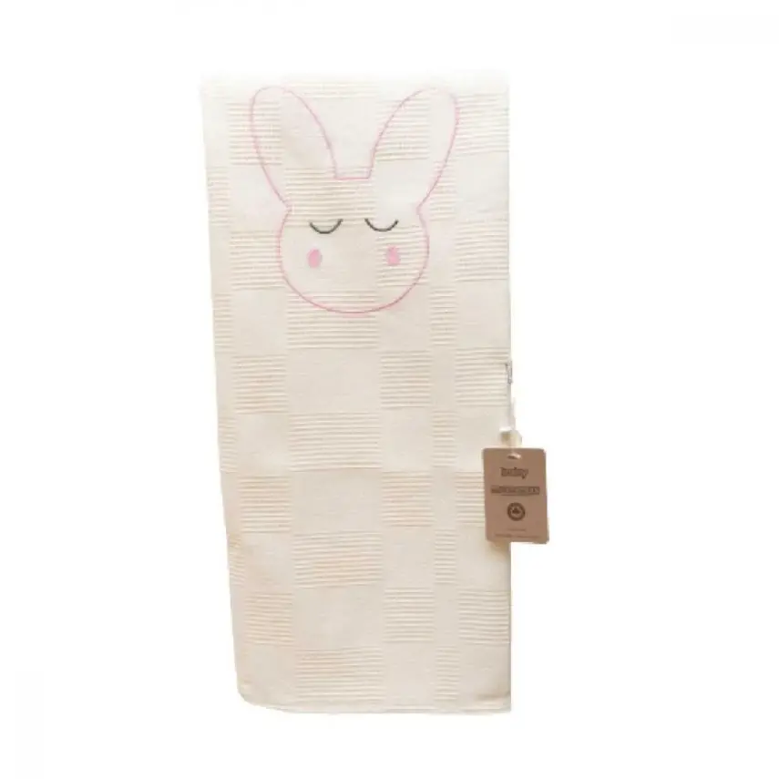 Baby Mammas Pike Ekru - Pembe Tavşanlı 80x90cm - 1