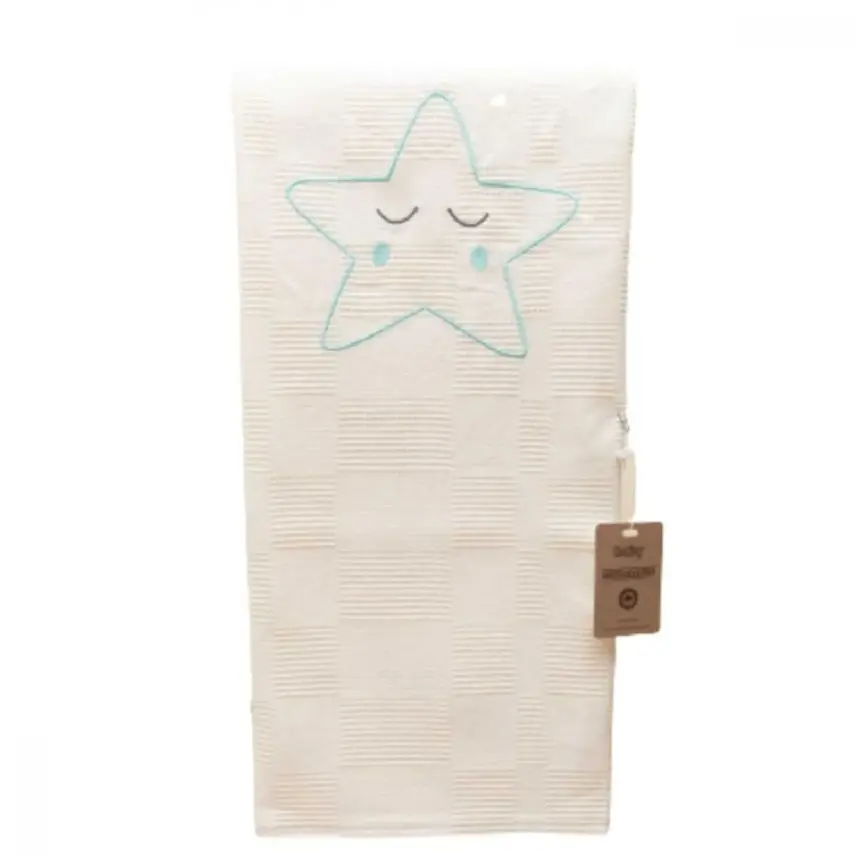 Baby Mammas Pike Ekru - Yeşil Yıldızlı 80x90cm - 1