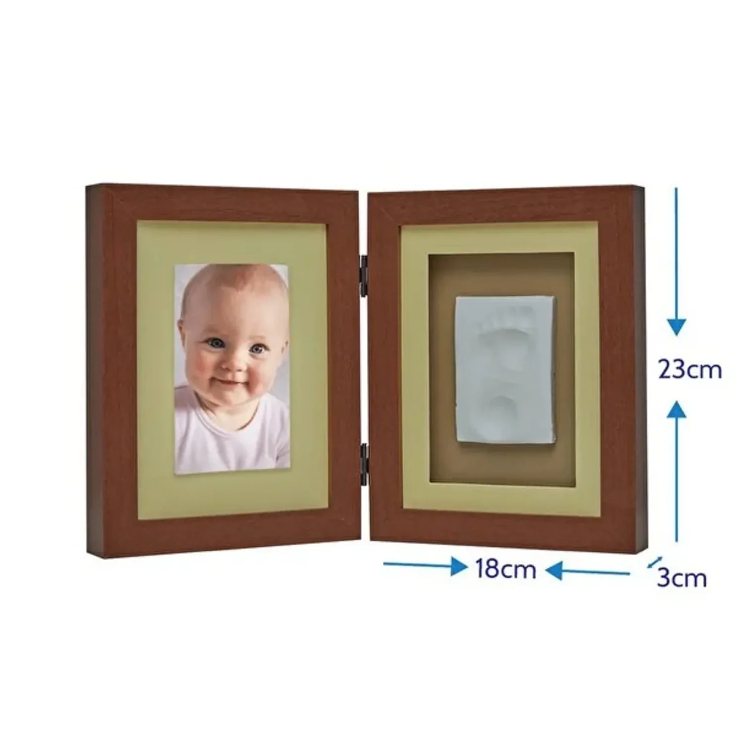 Baby Memory Prints Masa Çerçevesi Ceviz