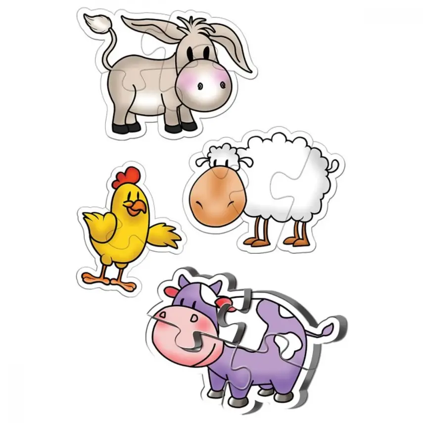 Baby Puzzle Çiftlik Hayvanları - 1
