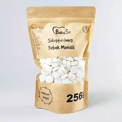 Baby So Sıkıştırılmış Mendil Doypack Paket 256lı