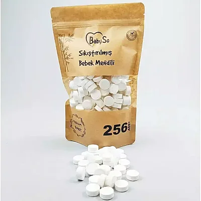 Baby So Sıkıştırılmış Mendil Doypack Paket 256lı (1)