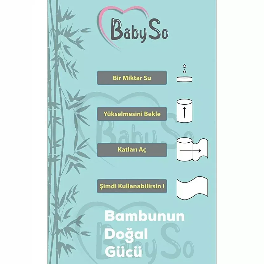 Baby So Sıkıştırılmış Mendil Doypack Paket 512li - 4