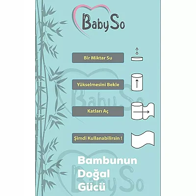 Baby So Sıkıştırılmış Mendil Doypack Paket 80li - 7