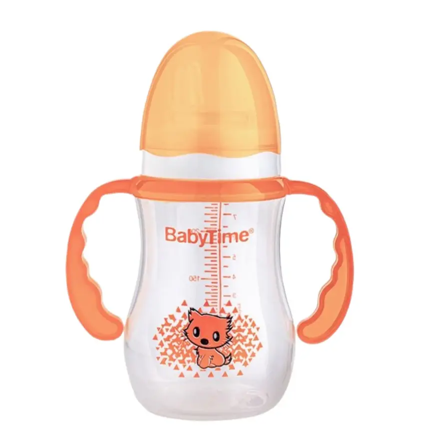 Baby Time Damla Akıtmaz Kulplu Bardak 250ml - 4