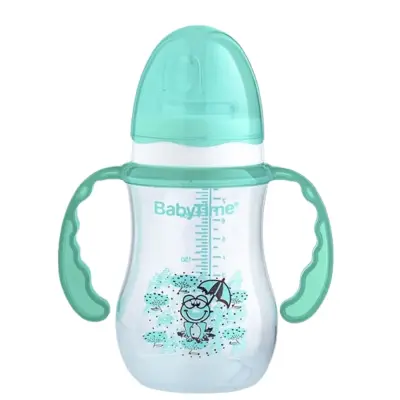 Baby Time Damla Akıtmaz Kulplu Bardak 250ml (1)