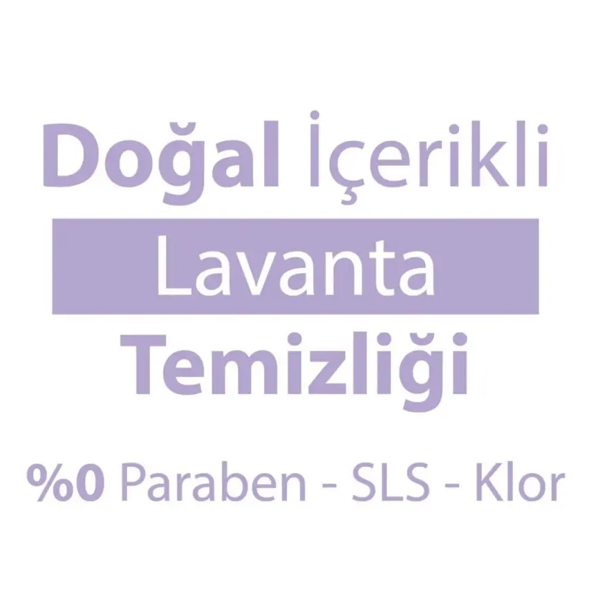 Baby Turco Doğadan Yüzey Temizlik Havlusu Lavanta 100lü - 4