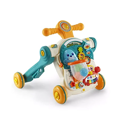 BAby2Go 4 in 1 Aktivite Merkezi Ve Yürüteç Pembe - 4