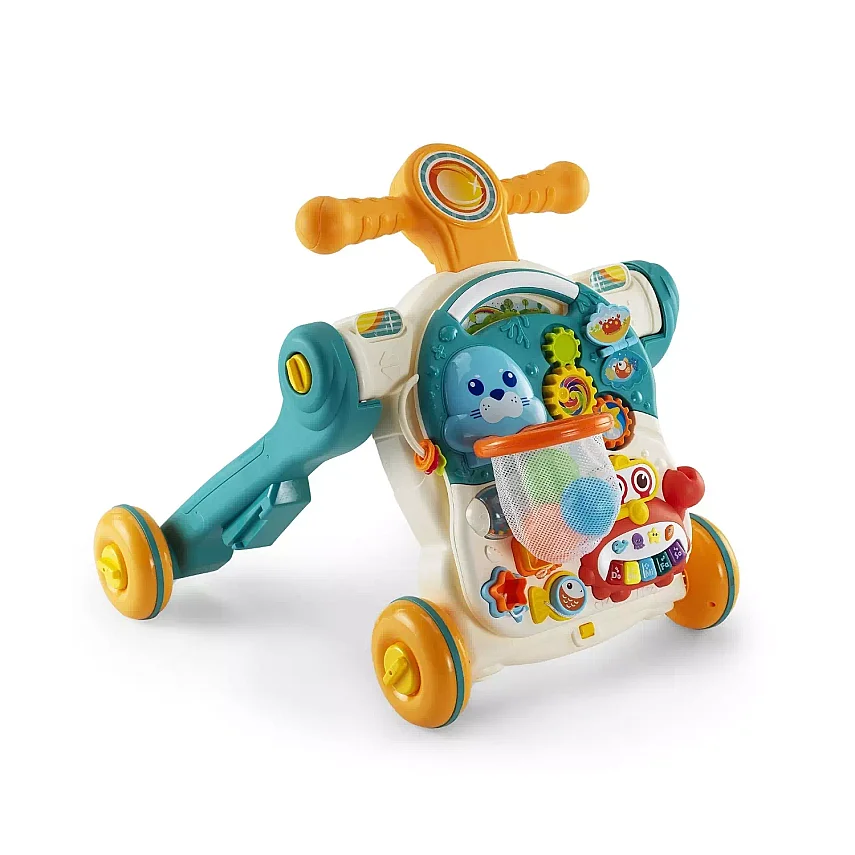 BAby2Go 4 in 1 Aktivite Merkezi Ve Yürüteç Pembe - 4