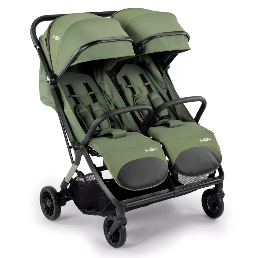 Baby2Go Avangarde İkiz Bebek Arabası Yeşil - 1