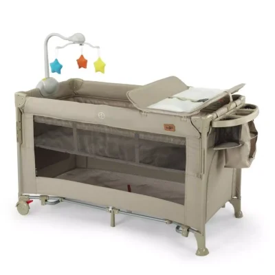 Baby2Go Bony Anne Yanı Oyun Parkı 60x120 cm Bej