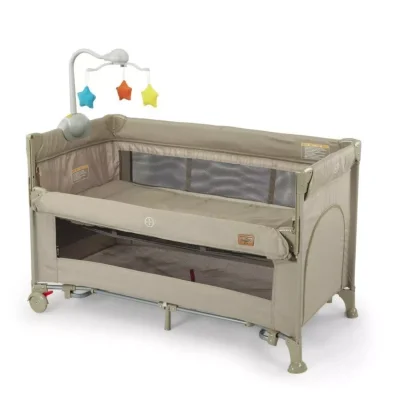 Baby2Go Bony Anne Yanı Oyun Parkı 60x120 cm Bej (1)