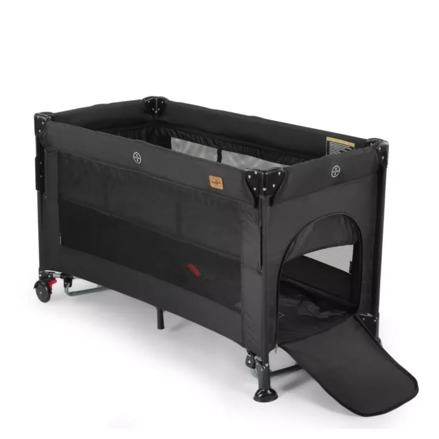 Baby2Go Bony Anne Yanı Oyun Parkı 60x120 cm Gri - 3