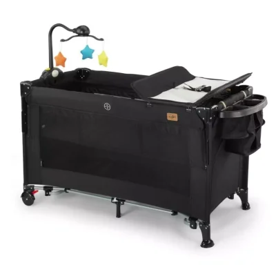 Baby2Go Bony Anne Yanı Oyun Parkı 60x120 cm Siyah