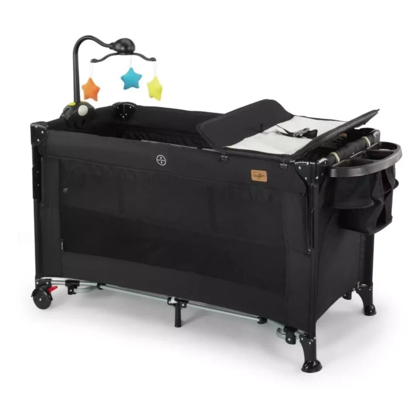 Baby2Go Bony Anne Yanı Oyun Parkı 60x120 cm Siyah - 1