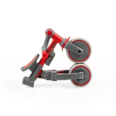 Baby2Go Go-Bike Ebeveyn Kontrollü 3 Tekerlekli Tenteli 6 In 1 Bisiklet Kırmızı - 3