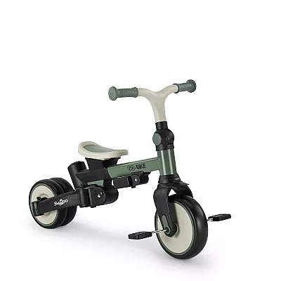 Baby2Go Go-Bike Ebeveyn Kontrollü 3 Tekerlekli Tenteli 6 In 1 Bisiklet Mavi - 5
