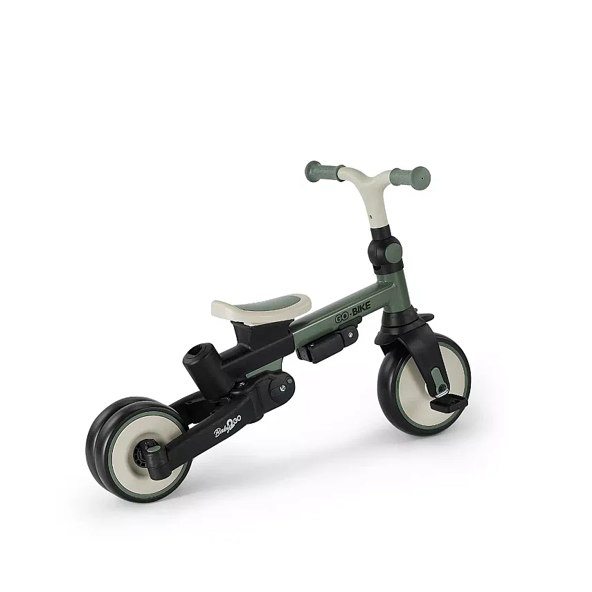 Baby2Go Go-Bike Ebeveyn Kontrollü 3 Tekerlekli Tenteli 6 In 1 Bisiklet Mavi - 9