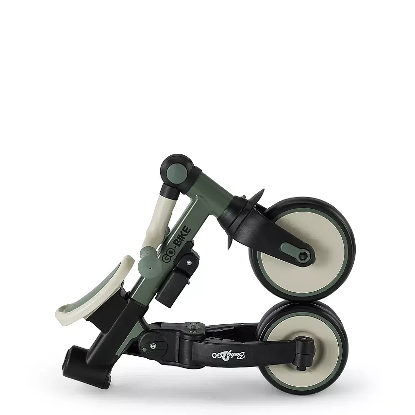 Baby2Go Go-Bike Ebeveyn Kontrollü 3 Tekerlekli Tenteli 6 In 1 Bisiklet Sarı - 3