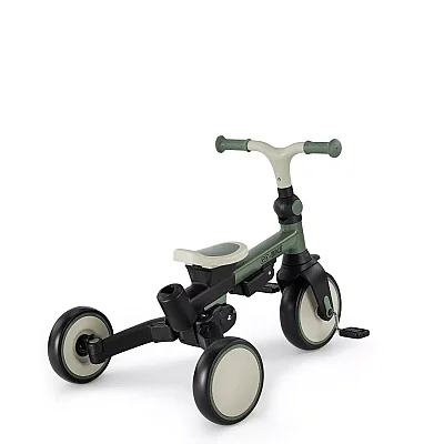 Baby2Go Go-Bike Ebeveyn Kontrollü 3 Tekerlekli Tenteli 6 In 1 Bisiklet Yeşil - 7