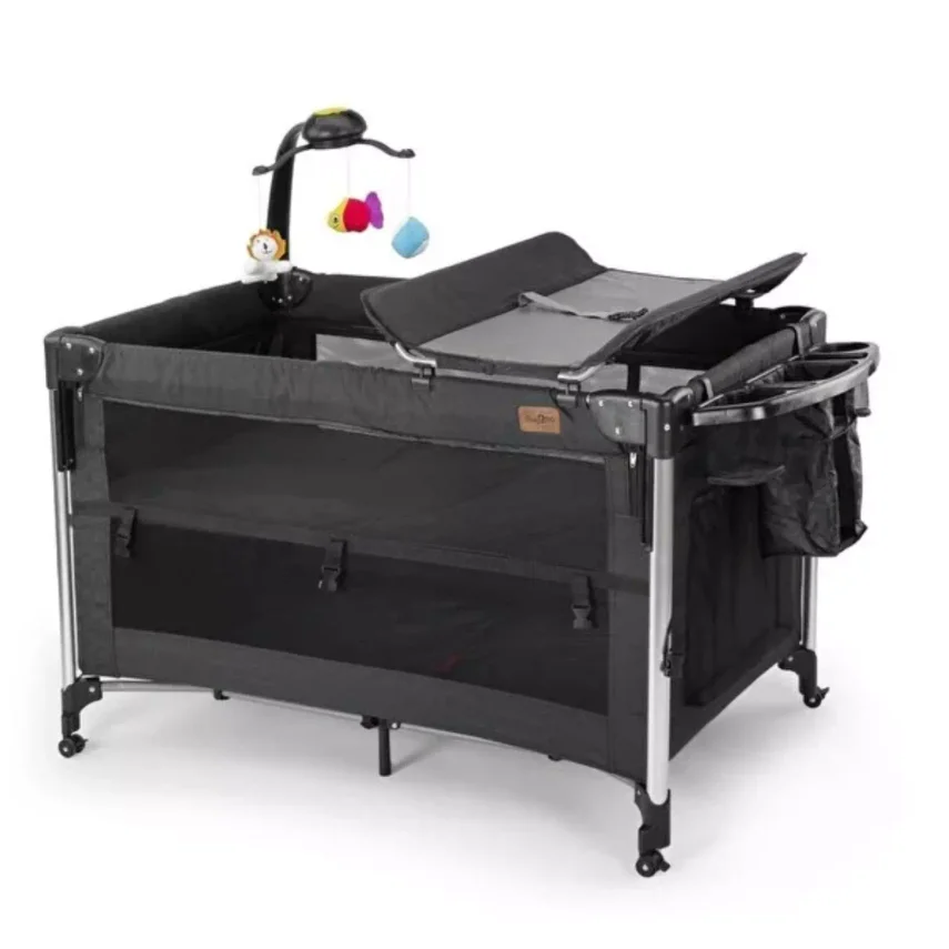 Baby2Go Luna Anne Yaı Oyun Parkı 70x110 cm Siyah - 1