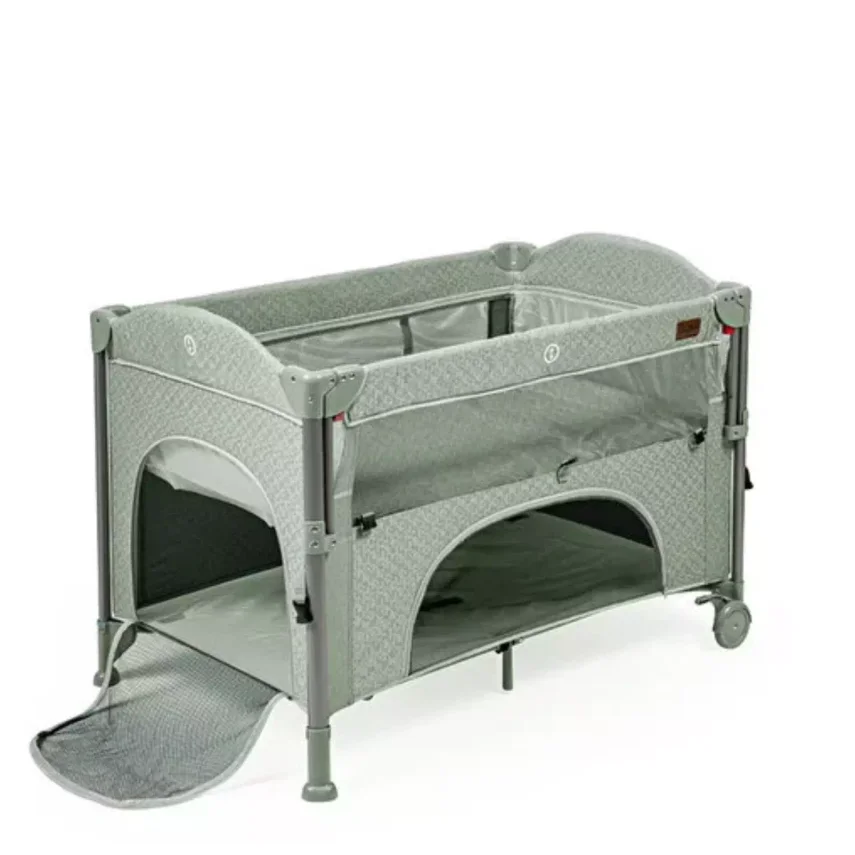 Baby2Go Pelican Anne Yanı Oyun Parkı 70x110 cm Gri - 4